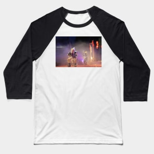 Young Asian girl dance performer on stage 2 Baseball T-Shirt